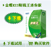 金蝶KIS财税王/财务软件